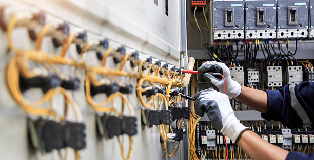 Professional Electrician technician working in Prince George, VA
